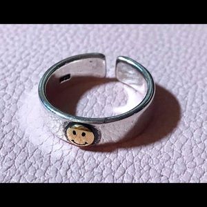 Sterling Silver 925 Adjustable Ring